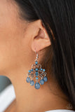 Paparazzi "Dip It GLOW" Blue Earrings Paparazzi Jewelry