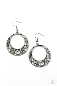 Paparazzi VINTAGE VAULT "Newport Nautical" Silver Earrings Paparazzi Jewelry