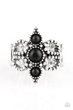 Paparazzi VINTAGE VAULT "Outback Oasis" Black Ring Paparazzi Jewelry