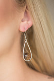 Paparazzi "Over The Moon" Brown Earrings Paparazzi Jewelry