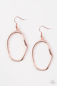 Paparazzi VINTAGE VAULT "Eco Chic" Copper Earrings Paparazzi Jewelry