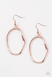 Paparazzi VINTAGE VAULT "Eco Chic" Copper Earrings Paparazzi Jewelry