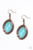 Paparazzi "Aztec Horizons" Copper Earrings Paparazzi Jewelry