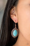 Paparazzi "Aztec Horizons" Copper Earrings Paparazzi Jewelry
