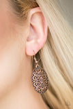 Paparazzi "Wistfully Whimsical" Copper Earrings Paparazzi Jewelry