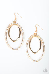 Paparazzi "Wrapped In Wealth" Gold Earrings Paparazzi Jewelry