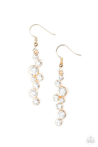 Paparazzi "Milky Way Magnificence" Gold Earrings Paparazzi Jewelry