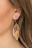 Paparazzi "Come Home To Roost" Gold Earrings Paparazzi Jewelry