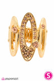 Paparazzi "Trilogy - Gold" ring Paparazzi Jewelry