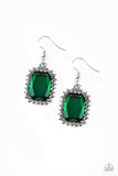 Paparazzi "Downtown Dapper" Green Earrings Paparazzi Jewelry