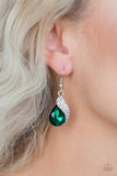 Paparazzi "Easy Elegance" Green Earrings Paparazzi Jewelry
