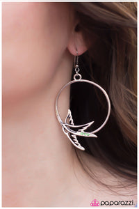 Paparazzi "Taking Flight" earring Paparazzi Jewelry