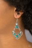 Paparazzi "Garden State Glow" Green Earrings Paparazzi Jewelry