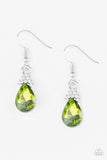 Paparazzi "5th Avenue Fireworks" Green Earrings Paparazzi Jewelry