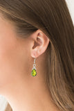 Paparazzi "5th Avenue Fireworks" Green Earrings Paparazzi Jewelry