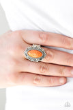 Paparazzi "Desert Grotto" Orange Ring Paparazzi Jewelry