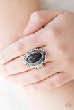 Paparazzi  "Desert Grotto" Black Ring Paparazzi Jewelry