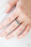 Paparazzi VINTAGE VAULT "Get The LOOT" Silver Ring Paparazzi Jewelry