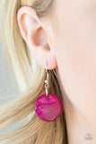 Paparazzi VINTAGE VAULT "Pacific Paradise" Pink Necklace & Earring Set Paparazzi Jewelry