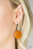 Paparazzi "Pacific Paradise" Orange Necklace & Earring Set Paparazzi Jewelry