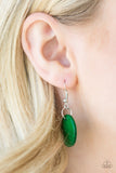 Paparazzi "Pacific Paradise" Green Necklace & Earring Set Paparazzi Jewelry