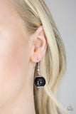 Paparazzi "Carefree Cococay" Black Necklace & Earring Set Paparazzi Jewelry