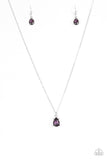 Paparazzi "Classy Classicist" Purple Necklace & Earring Set Paparazzi Jewelry