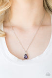 Paparazzi "Classy Classicist" Purple Necklace & Earring Set Paparazzi Jewelry