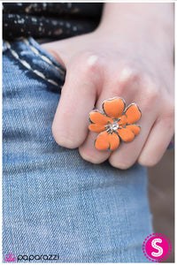 Paparazzi "Fruit Of The Bloom" Orange Ring Paparazzi Jewelry