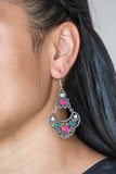 Paparazzi VINTAGE VAULT "Garden State Glow" Multi Earrings Paparazzi Jewelry