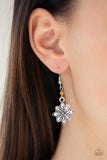 Paparazzi VINTAGE VAULT "Cactus Blossom" Orange Earrings Paparazzi Jewelry