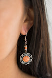 Paparazzi "Desert Bliss" Orange Earrings Paparazzi Jewelry