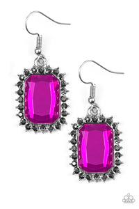 Paparazzi "Downtown Dapper" Pink Earrings Paparazzi Jewelry