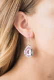 Paparazzi "Grandmaster Shimmer" Pink Earrings Paparazzi Jewelry