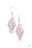 Paparazzi "Famous Fashion" Pink Earrings Paparazzi Jewelry