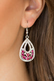 Paparazzi "Sparkling Stardom" Pink Earrings Paparazzi Jewelry