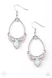 Paparazzi "Must Love Luster" FASHION FIX Pink Earrings Paparazzi Jewelry