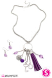 Paparazzi "On The Outskirts - Purple" necklace Paparazzi Jewelry