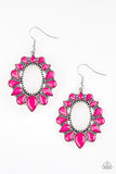 Paparazzi "Fashionista Flavor" Pink Earrings Paparazzi Jewelry