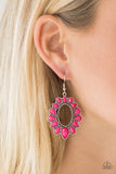 Paparazzi "Fashionista Flavor" Pink Earrings Paparazzi Jewelry