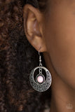 Paparazzi "Wandering Waikiki" Pink Earrings Paparazzi Jewelry