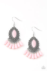 Paparazzi "Private Villa" Pink Earrings Paparazzi Jewelry