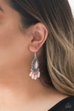 Paparazzi "Private Villa" Pink Earrings Paparazzi Jewelry