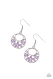 Paparazzi "Sugary Shine" Purple Earrings Paparazzi Jewelry