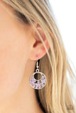 Paparazzi "Sugary Shine" Purple Earrings Paparazzi Jewelry