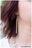 Paparazzi "Bar None" Yellow Necklace & Earring Set Paparazzi Jewelry