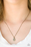 Paparazzi "Live For Love" Brass Necklace & Earring Set Paparazzi Jewelry