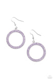 Paparazzi "Bubbly Babe" Purple Earrings Paparazzi Jewelry