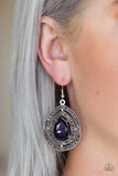 Paparazzi "Royal Squad" Purple Earrings Paparazzi Jewelry