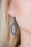 Paparazzi "Fishing For Fabulous" Purple Earrings Paparazzi Jewelry